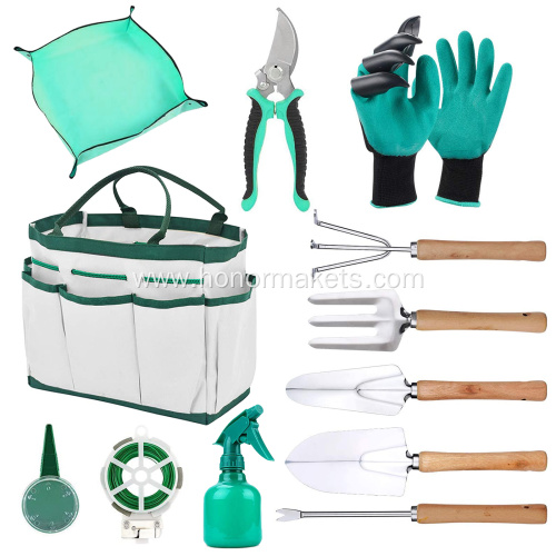 Custom Isunpro gardening tool set with bag